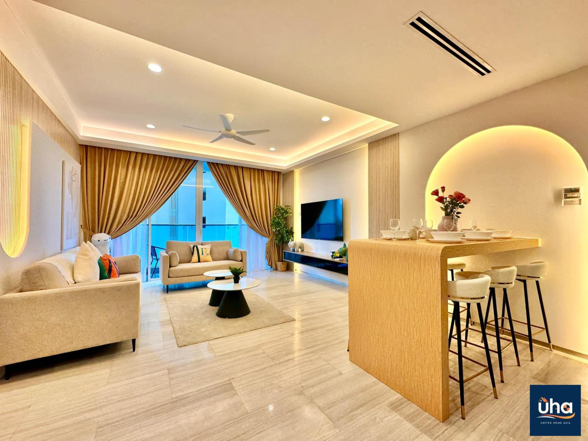 شقة Pinetree Puteri Harbour @ Uha نوساجايا المظهر الخارجي الصورة